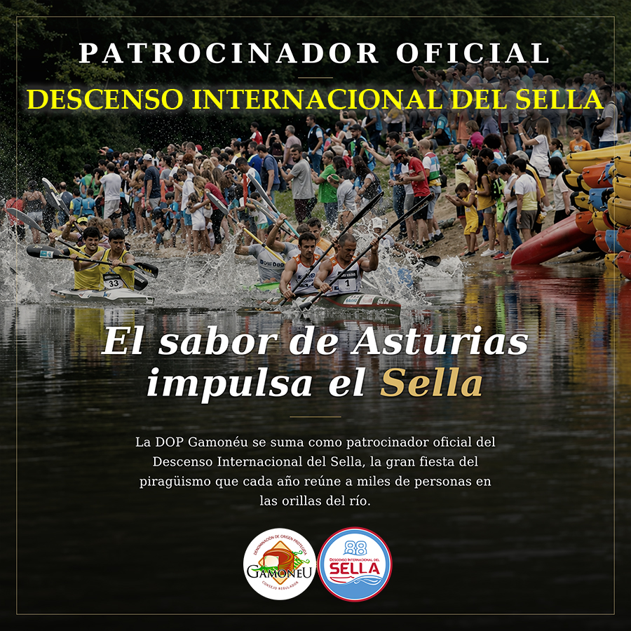 La DOP Gamonéu patrocinadora del descenso internacional del Sella
